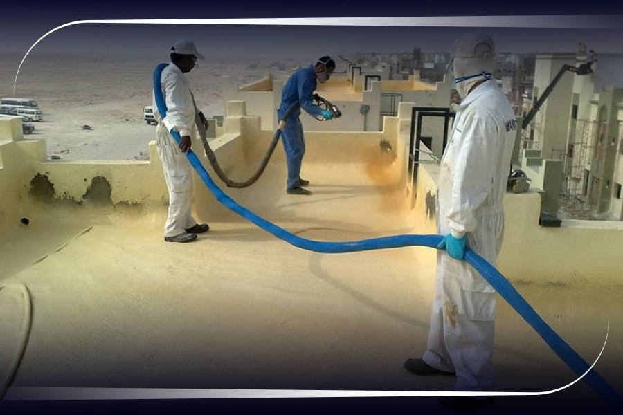 تنفيذ أعمال العزل المائي والحراري من شركة عوازل حائل لحماية المباني من التسرب والحرارة