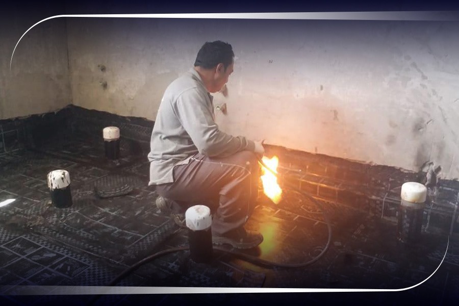 تنفيذ أعمال العزل المائي والحراري من شركة عوازل حائل لحماية المباني من التسرب والحرارة