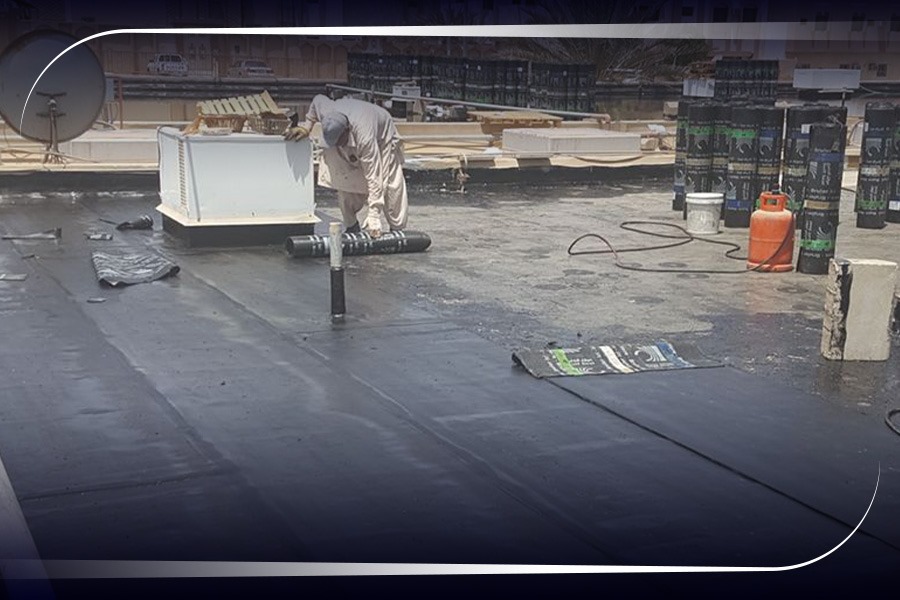 تنفيذ أعمال العزل المائي والعزل الحراري من شركة عوازل حائل لحماية المباني من التسرب والحرارة